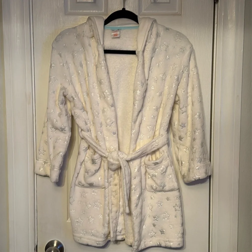 Old Navy Star Theme Soft Robe Size 7/8